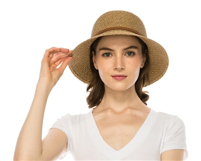 Heather Straw Bucket Hat 1313
