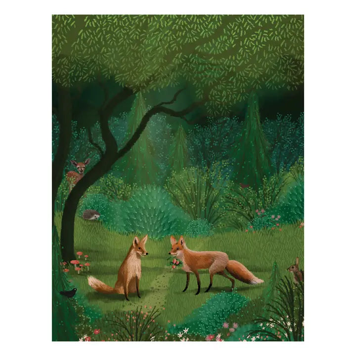 JN233 Woodland Foxes