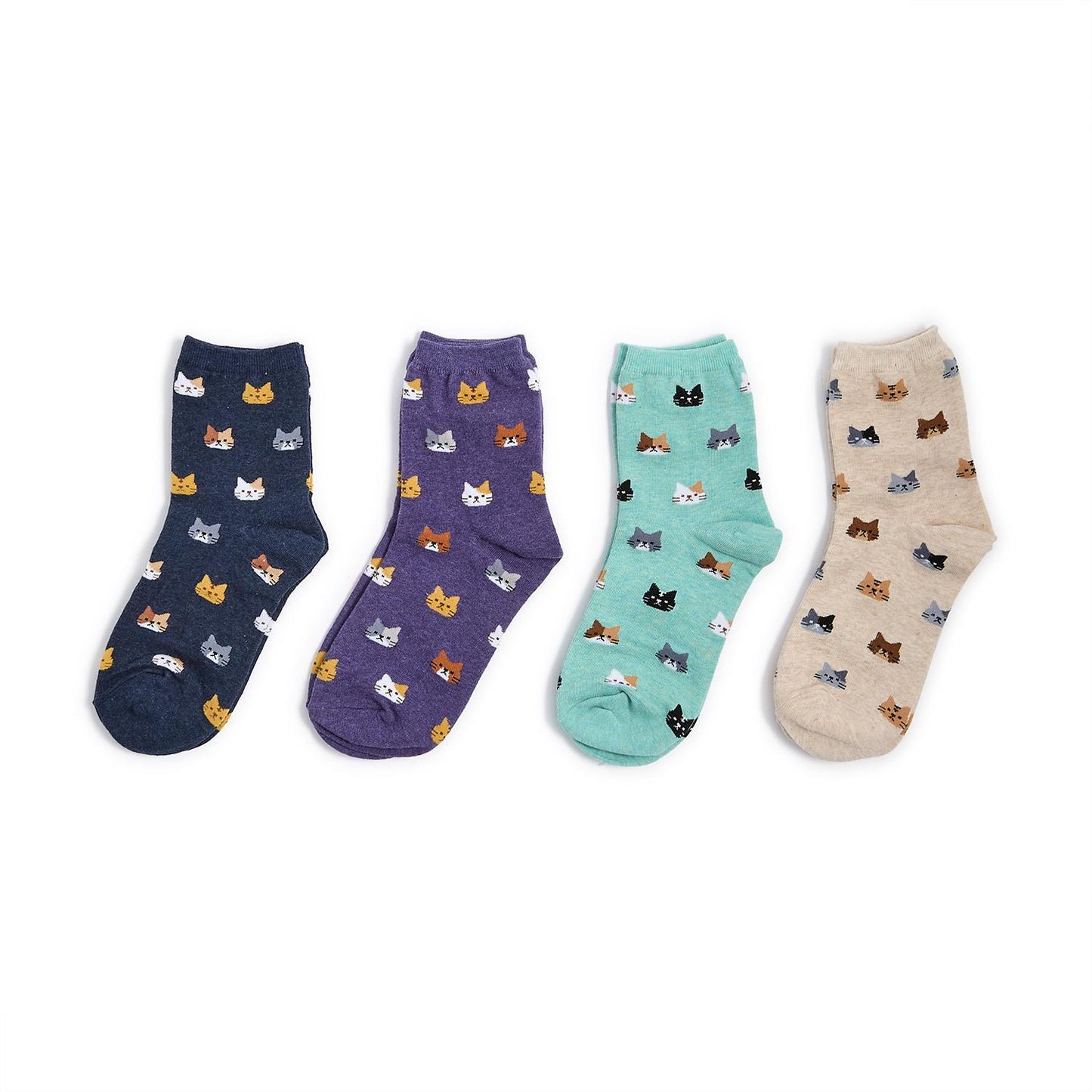 Cat Socks Asstd
