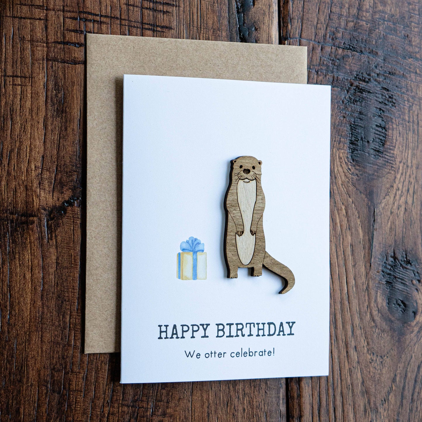 Otter Notecard