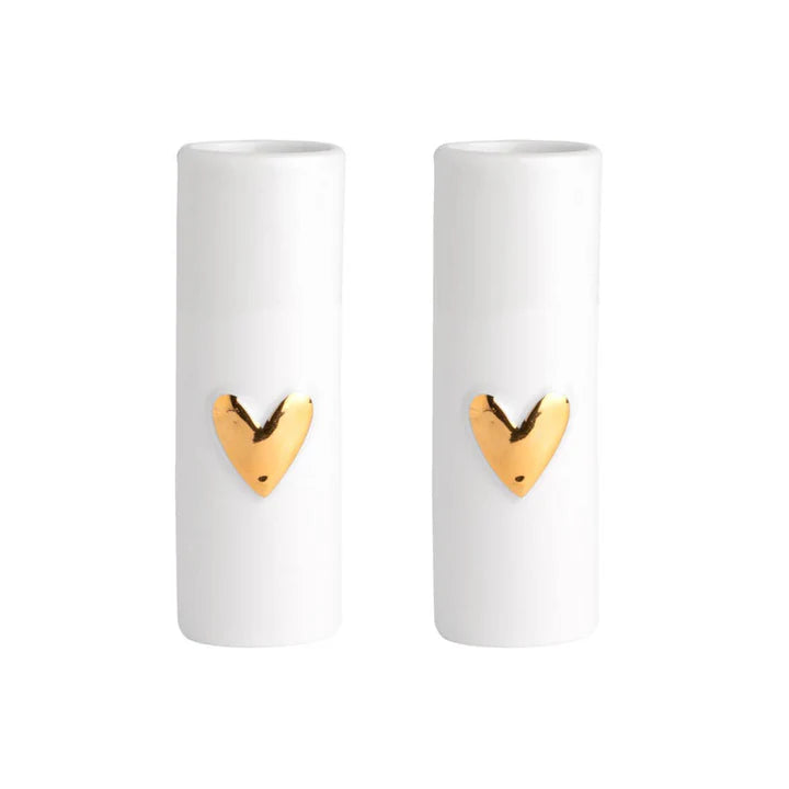 Love Heart Mini Vases s/2
