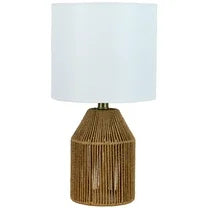 Rope Table Lamp 16"