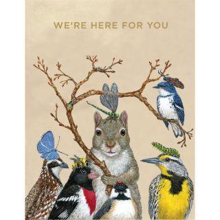 Here For You Crew Card