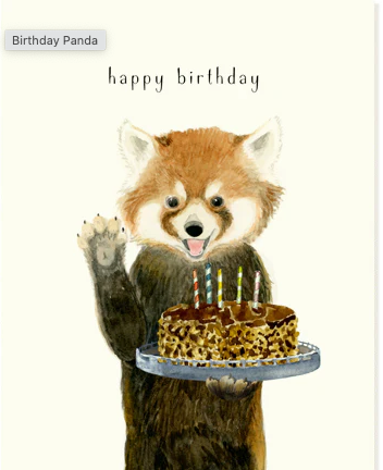 Birthday Panda