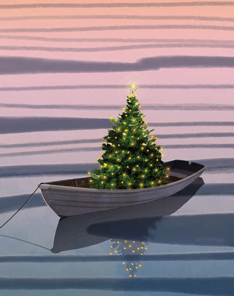 Harbor Christmas Card