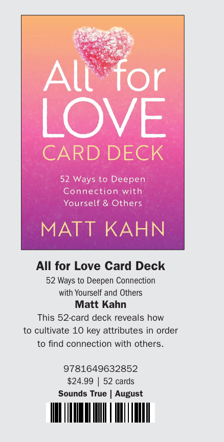 All for Love Card Deck