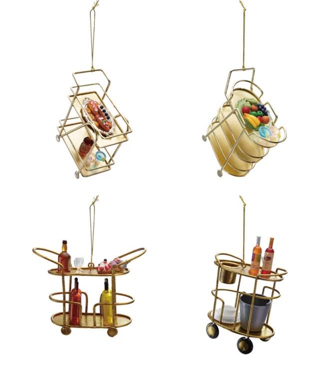 Bar Cart Ornament