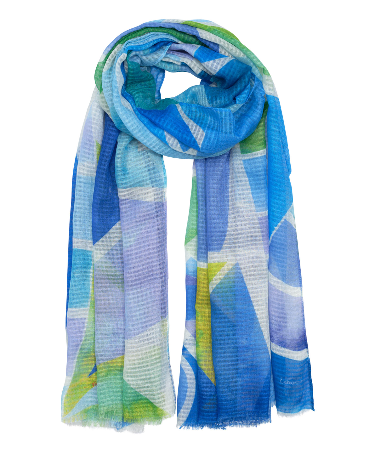 Puzzle Wrap Aqua