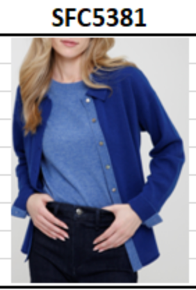 SFC 5381 Knit Shirt w/Contrast