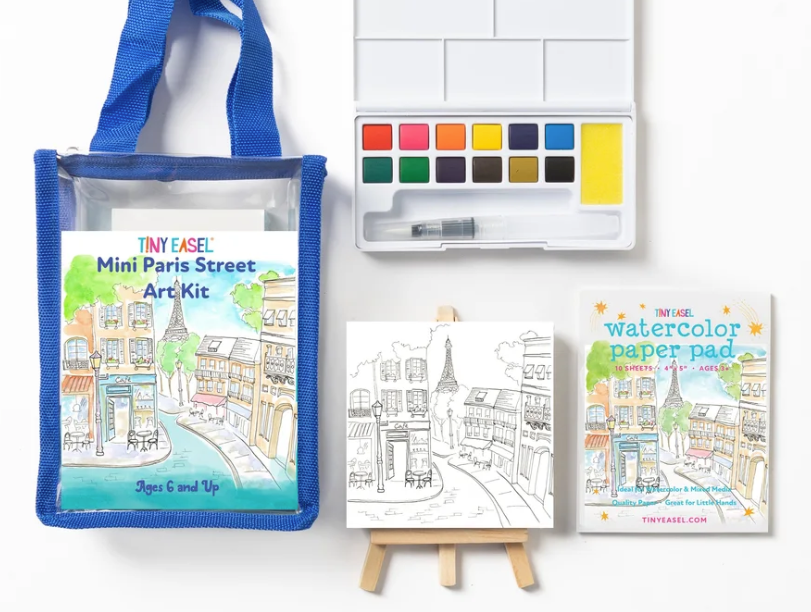 Tiny Easel Art Kit