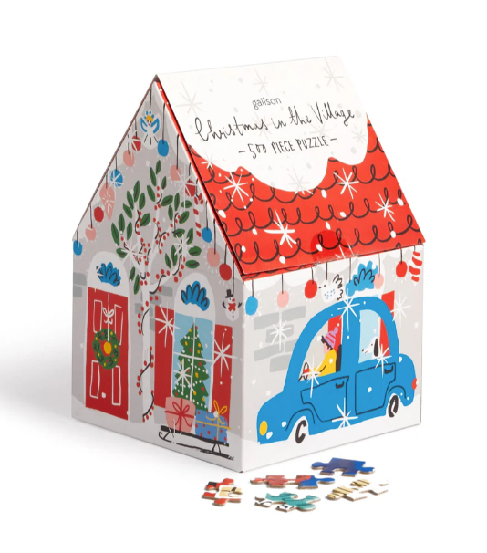 House Box Christmas Puzzle
