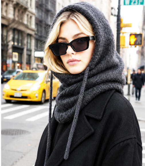 HD7236 Scarf Hood Asstd