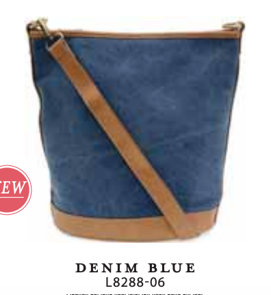 Canvas Bucket Bag L8288