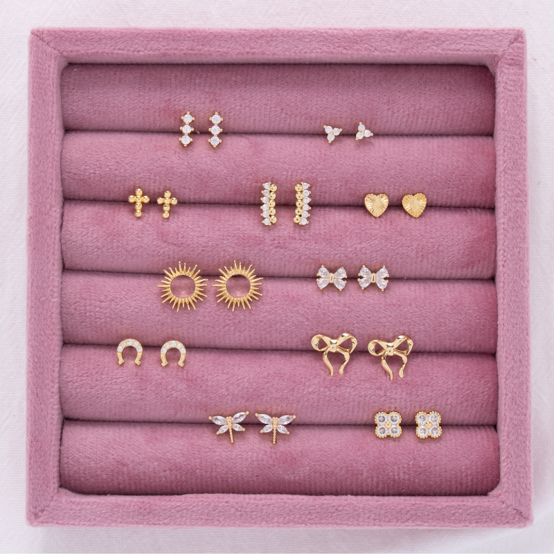 Heart Studs