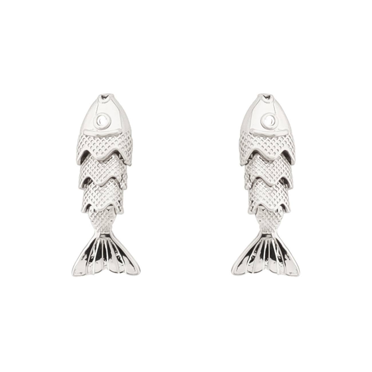 E26267 Fish Post Earrings