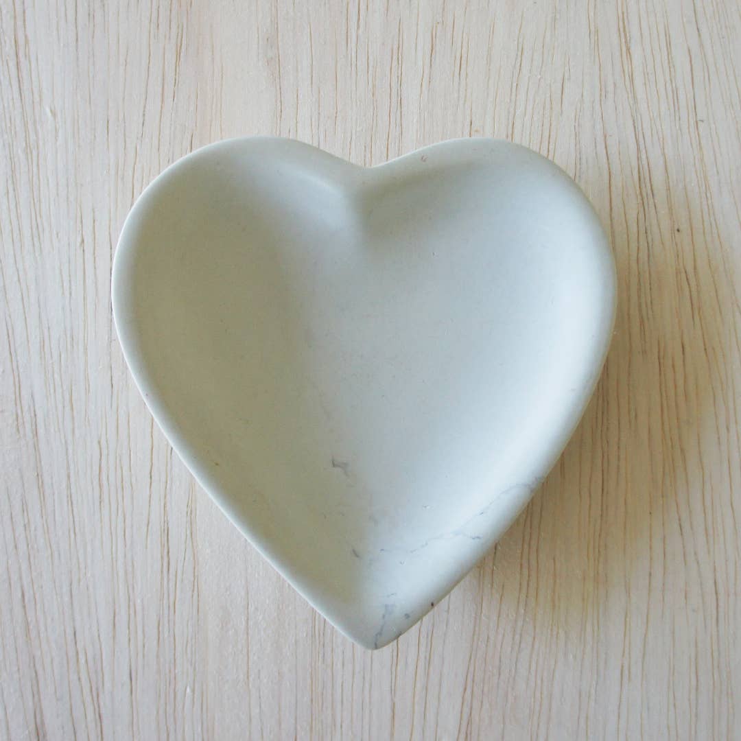 Heart Dish Soapstone