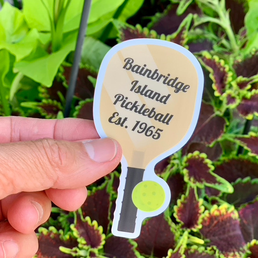 Pickleball Sticker