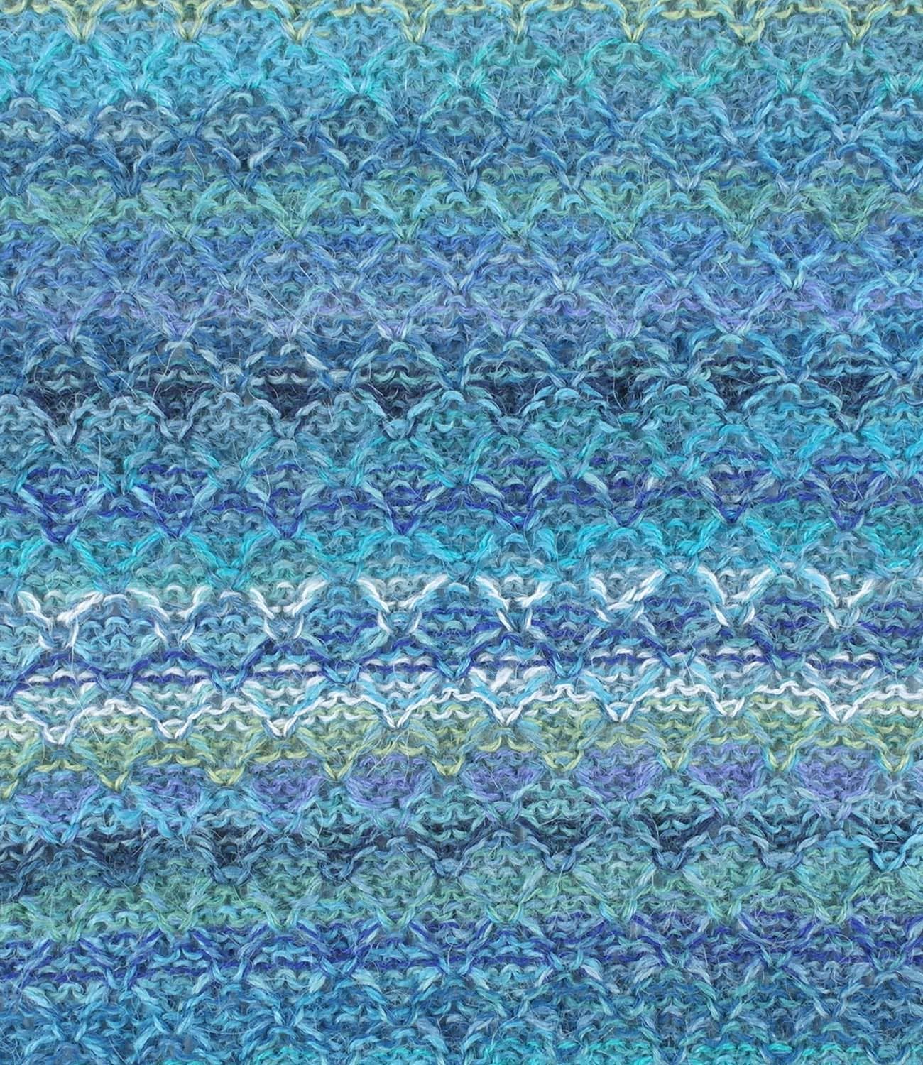 Alpaca Gloves Printed Azul