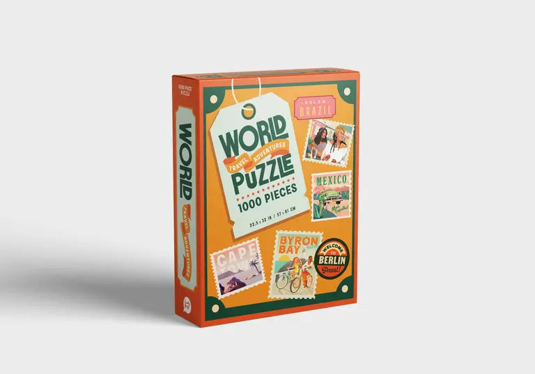 World Travel 1000 Puzzle