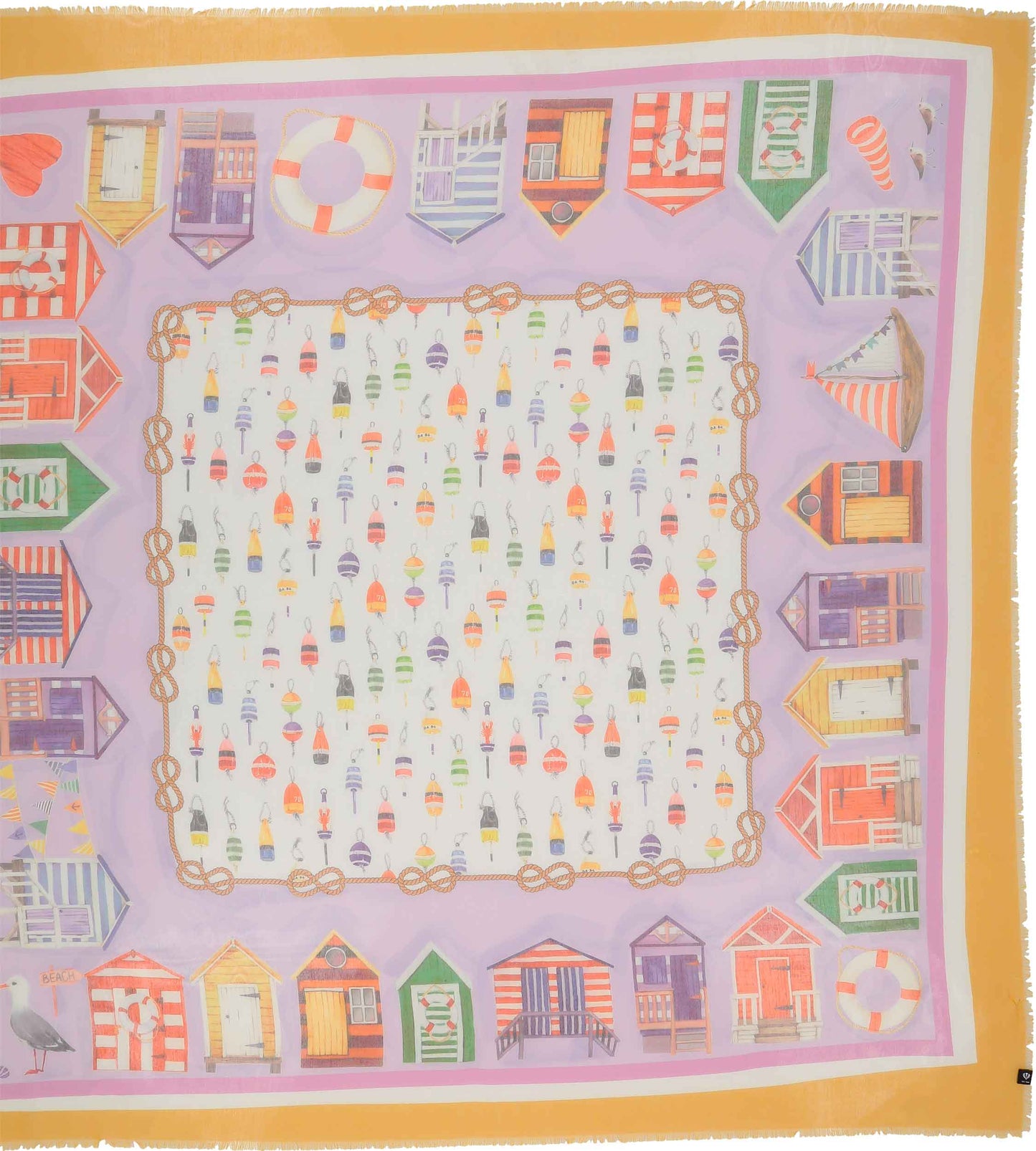On the Dock Sq Scarf