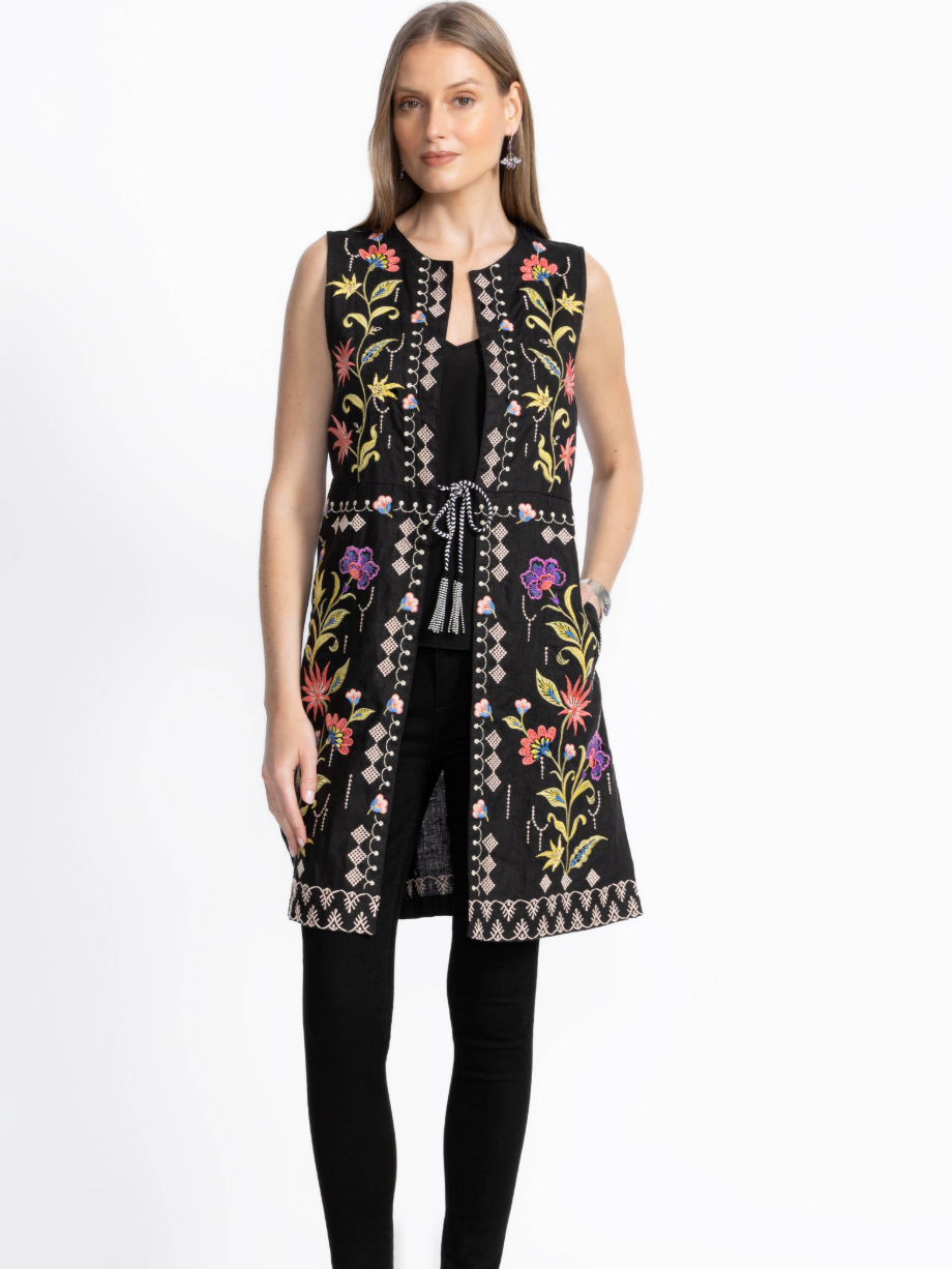 Linen Vest Calista