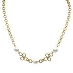 Pearl Clover Necklace