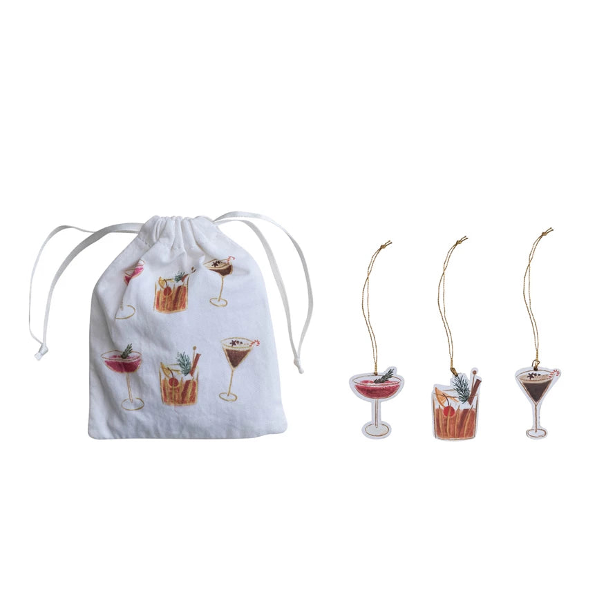 Cocktail Gift Tags 18 Asstd