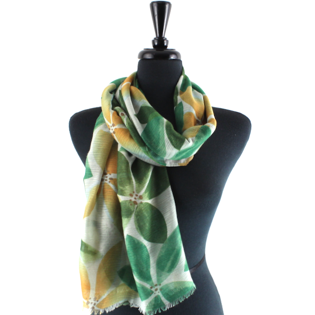 S26040 Flower Scarf