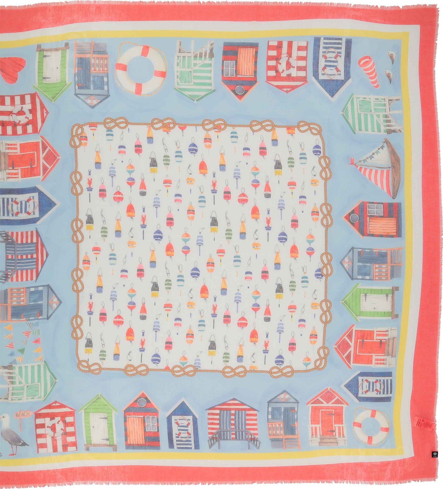 On the Dock Sq Scarf