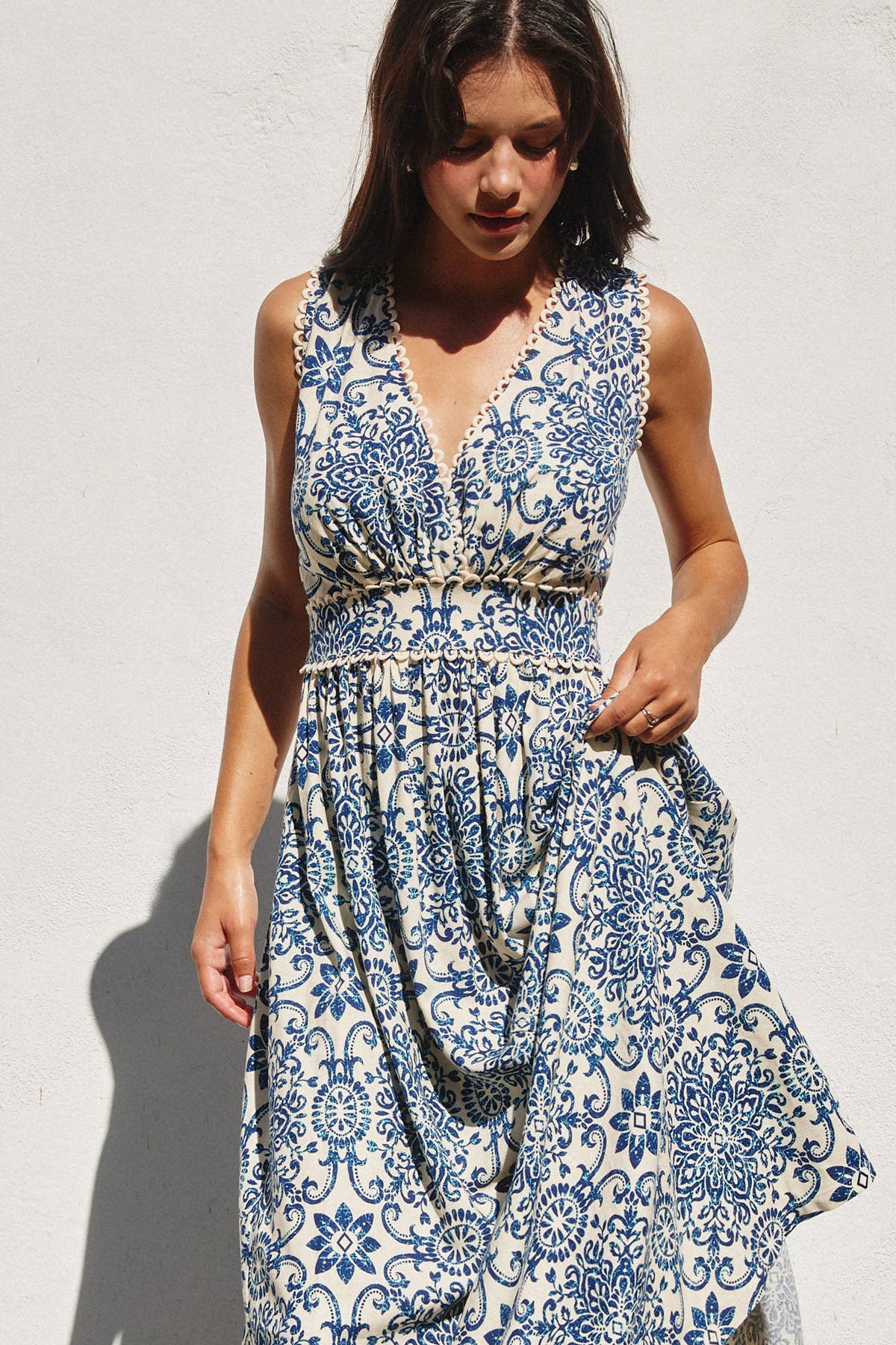 Paisley Midi Dress