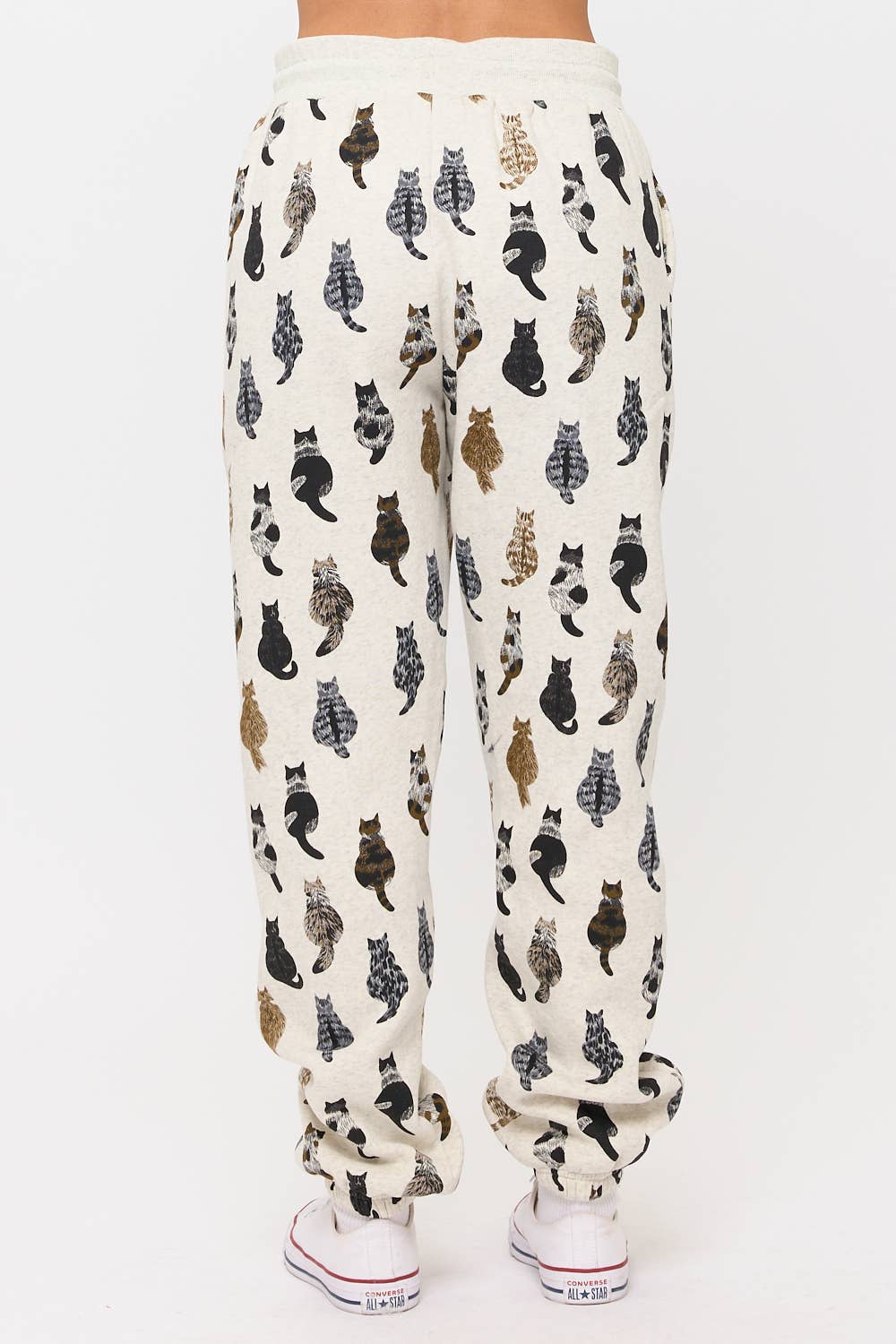 Cat Knit Sweatpants