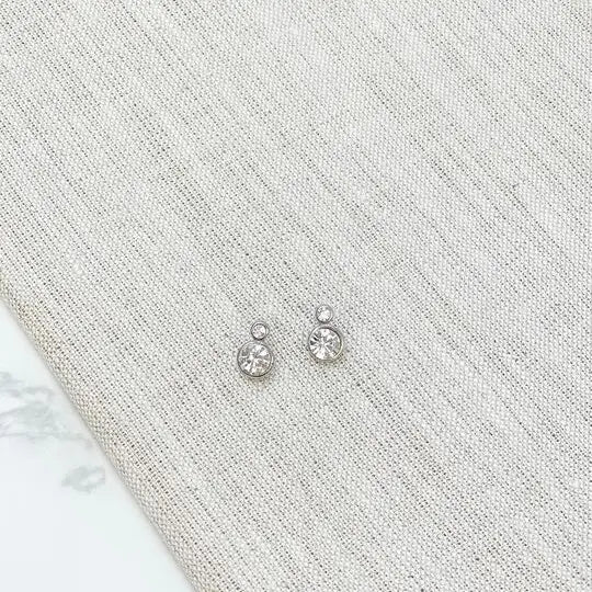 Cubic Zirconia Stud Earrings
