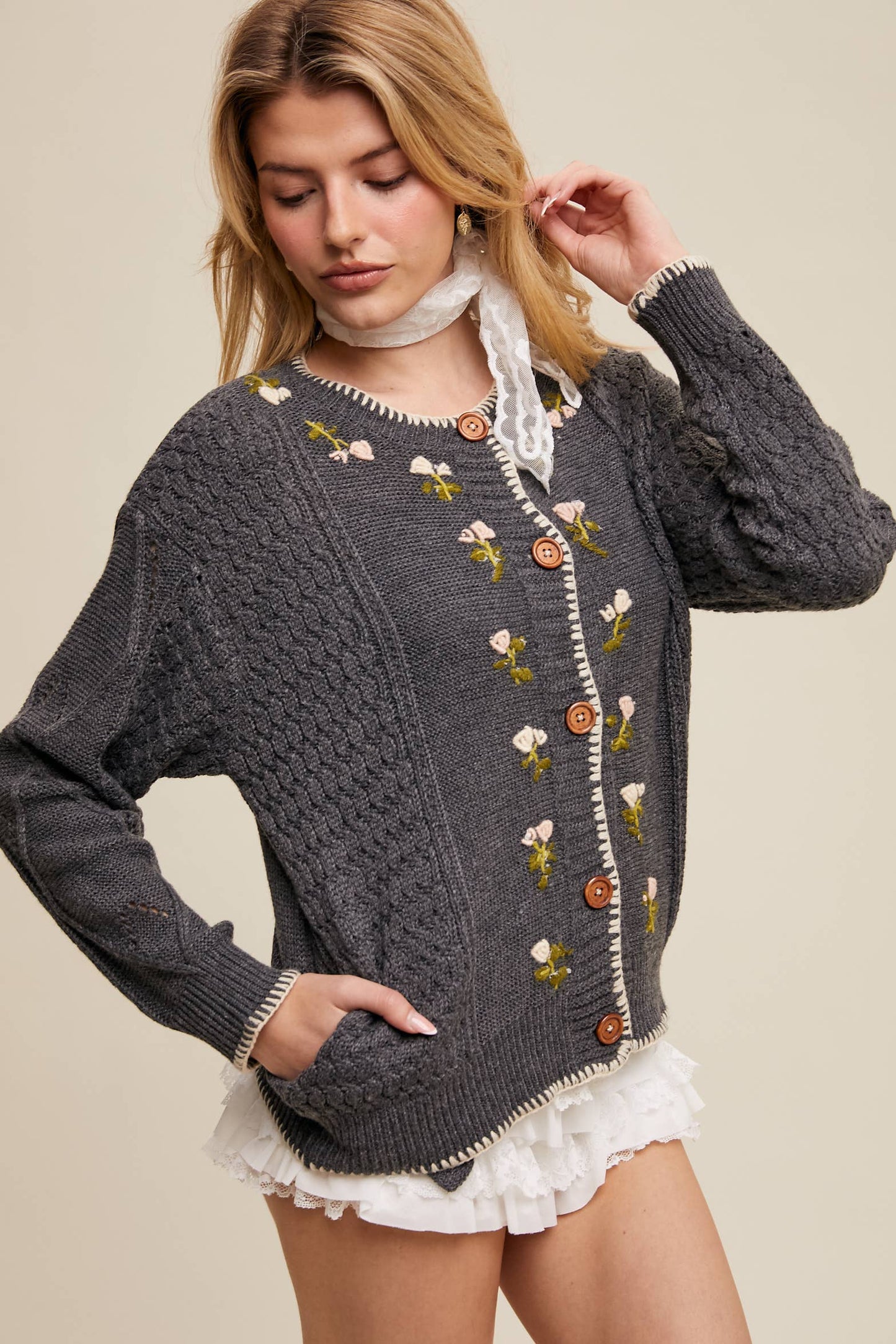 Floral Cardigan