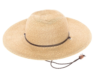 Classic Straw Sunhat w/Cord