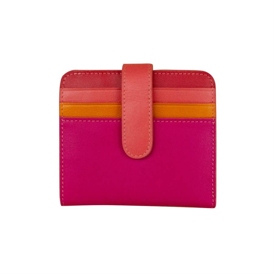 Small Leather Wallet - Credit Card Holder - 7301