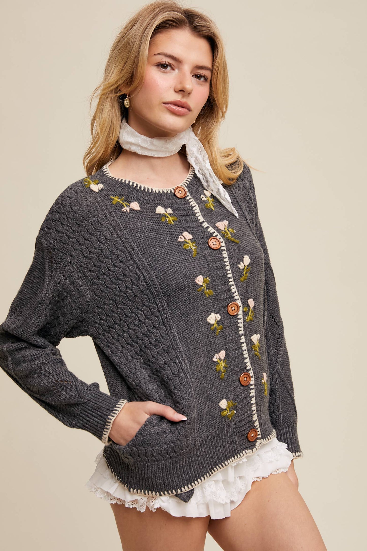 Floral Cardigan