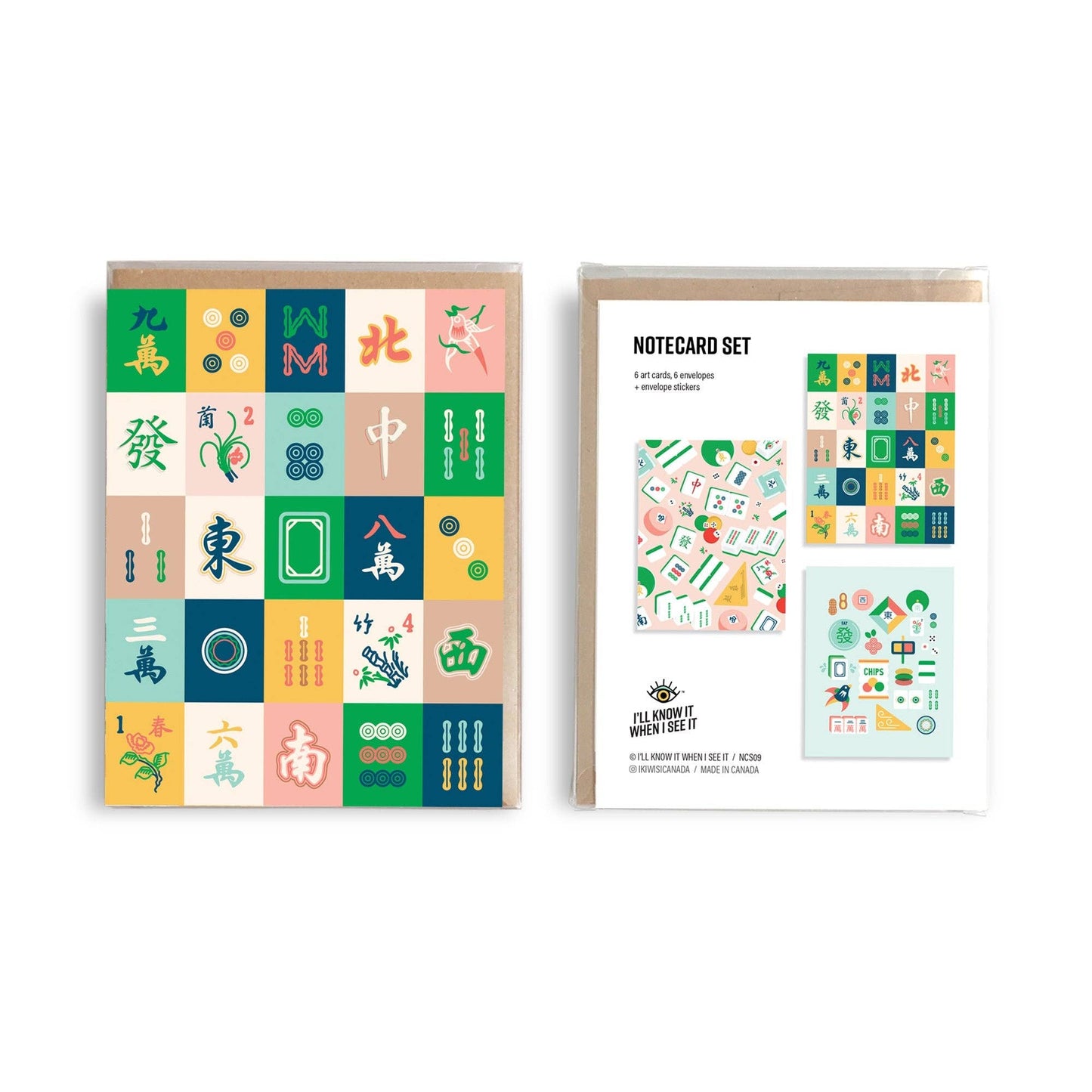 Mahjong Notecards