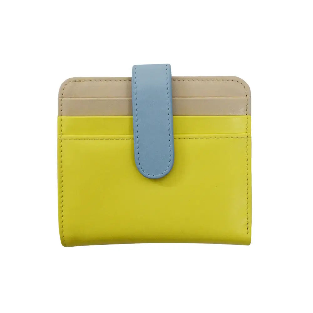 Small Leather Wallet - Credit Card Holder - 7301