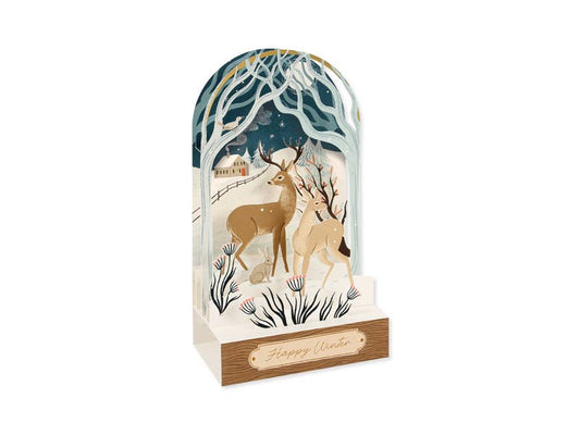 Snow Globe Pop-Up Card