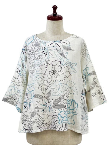 254340-1-NT Crop Pullover