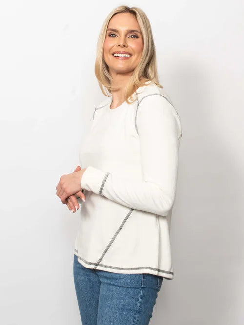 Fleece Crew Neck Top 92785