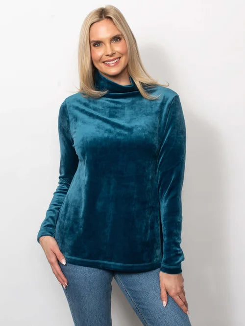 Funnel Neck Top 92529