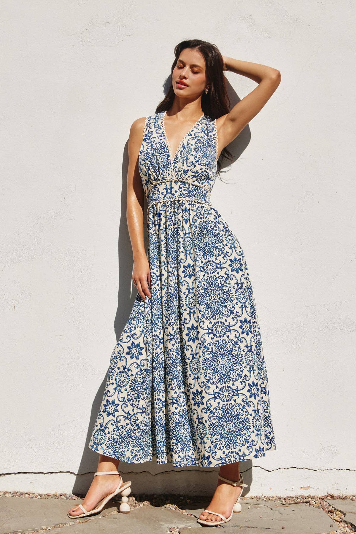 Paisley Midi Dress