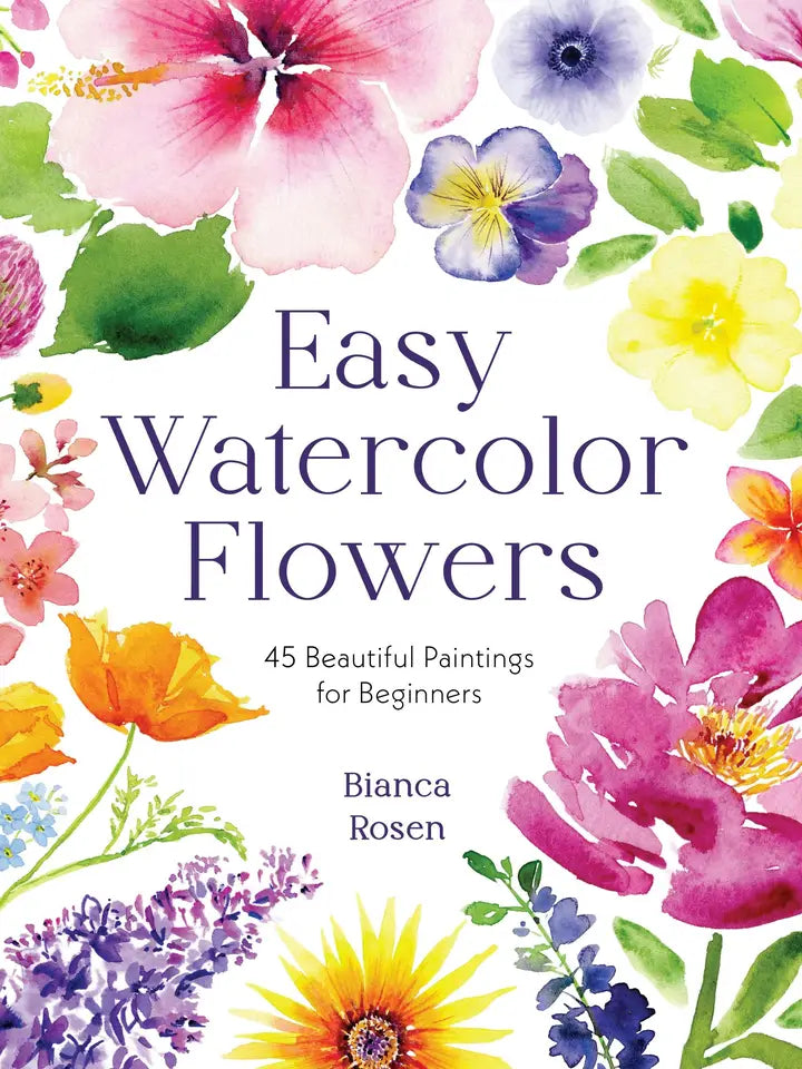 Easy Watercolor Flowers
