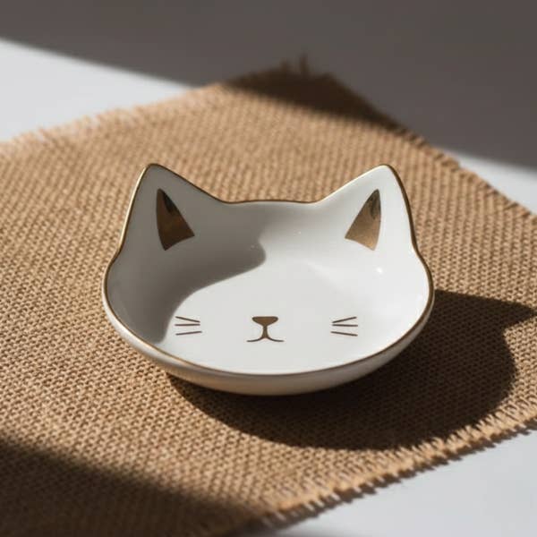 Cute Cat Dish