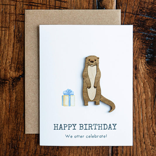 Otter Notecard