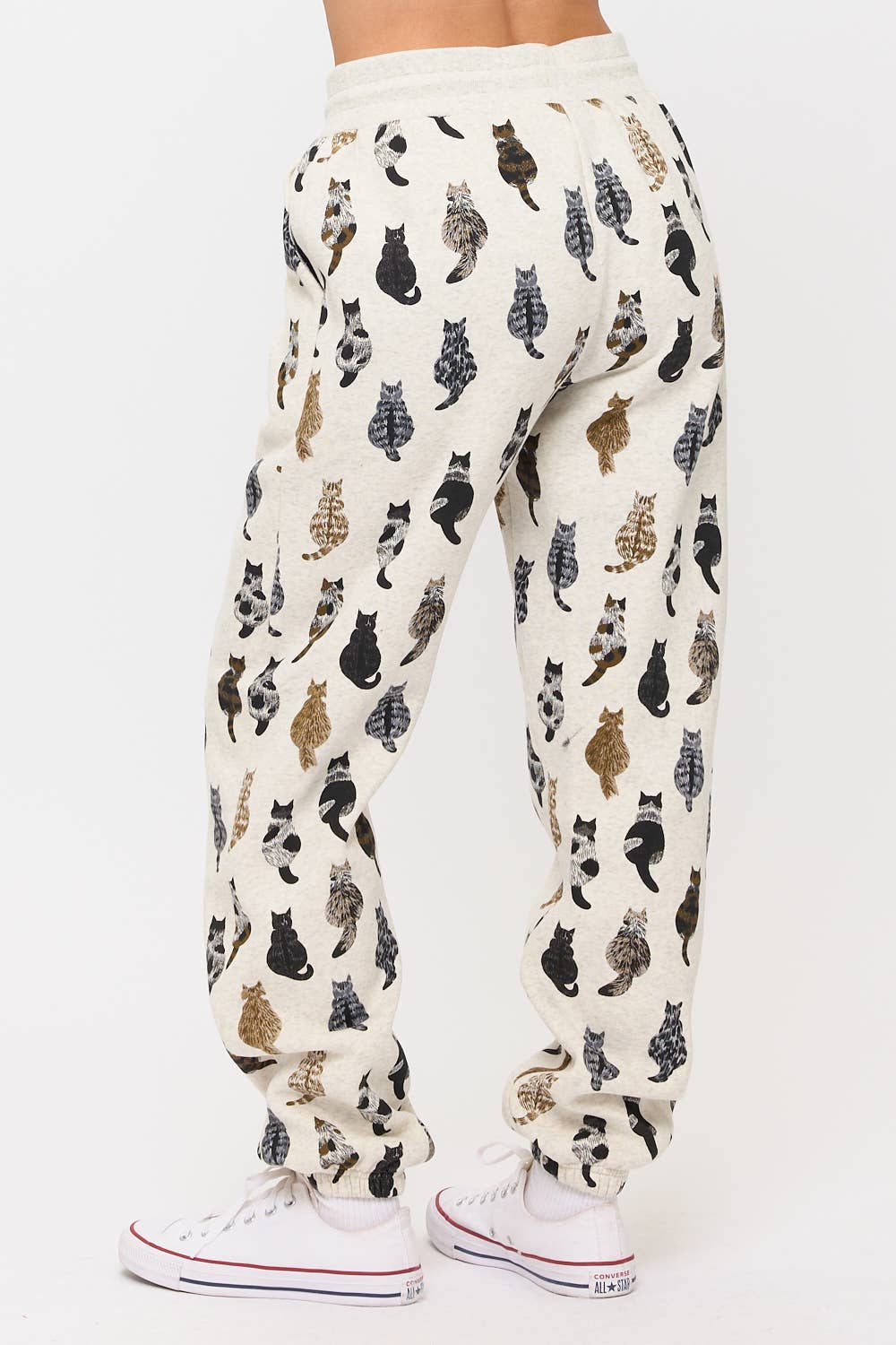 Cat Knit Sweatpants
