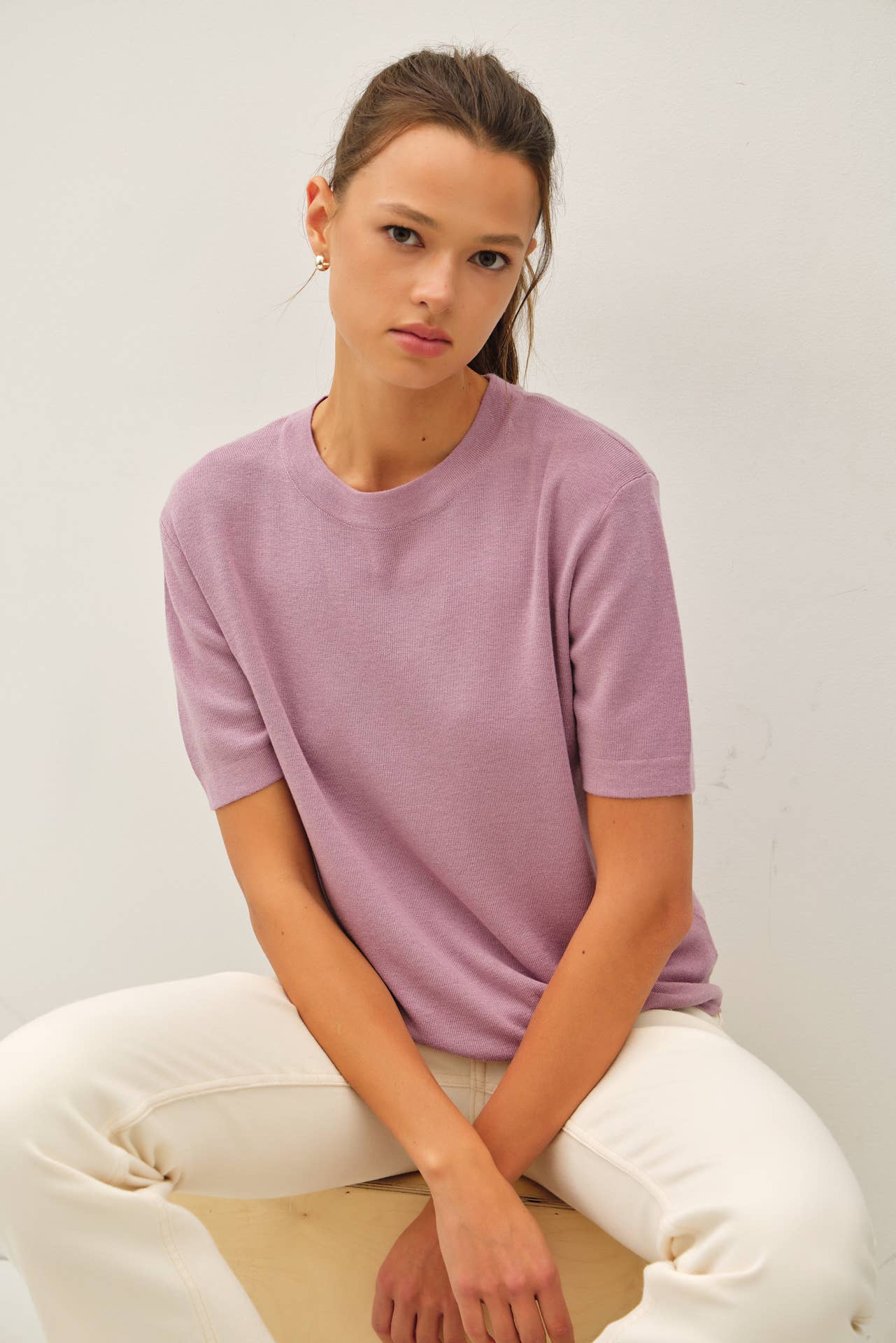 Short Sleeve Sweater