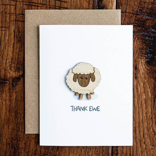 Thank Ewe Notecard