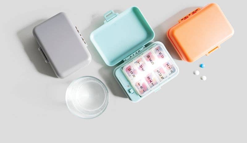 Light Up Pill Case
